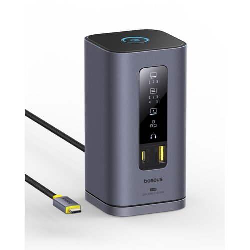 Baseus Spacemate Series 11-in-1 (MAC) Docking Station, Grau Cijene