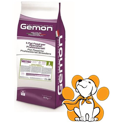 Gemon Light Sterility Turkey 20kg, Hrana Na Bazi Ćuretine Za Sterilisane Mačke Slike