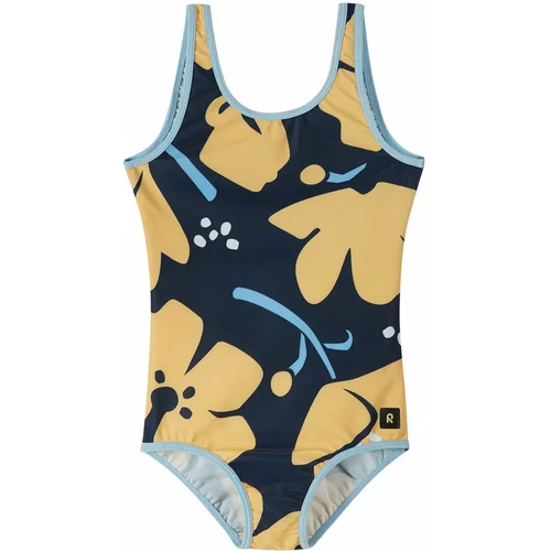 Reima Jednodijelni kupaći kostim 'Uimaan' pijesak / mornarsko plava / svijetloplava