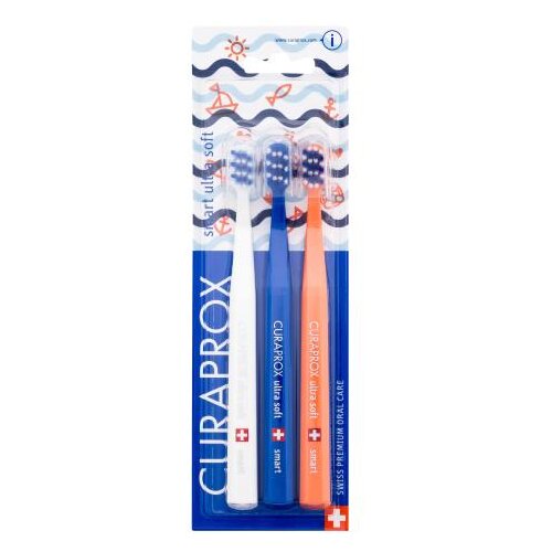 Curaprox Smart Ultra Soft Trio Sailing Limited Edition zubna četkica 1 kom Slike