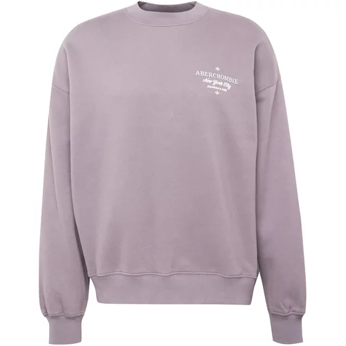 Abercrombie & Fitch Sweater majica morsko plava / pastelno žuta / lila / bijela