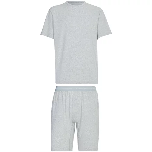 Calvin Klein Underwear Kratka pižama pegasto siva