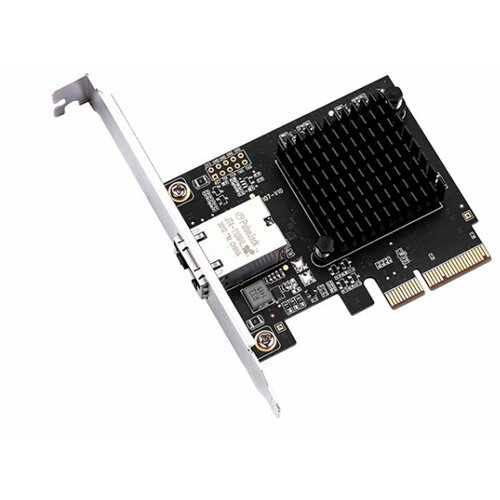 E-green PCI-Express kontroler x 4 na 1-port RJ45 10 Gigabit Ethernet adapter Slike