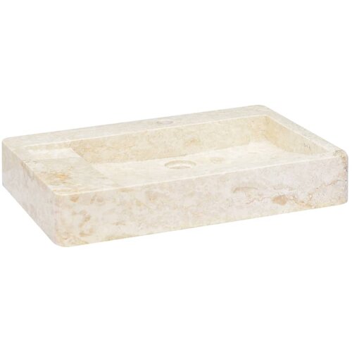 vidaXL Umivaonik krem 58 x 39 x 10 cm mramorni Cijene