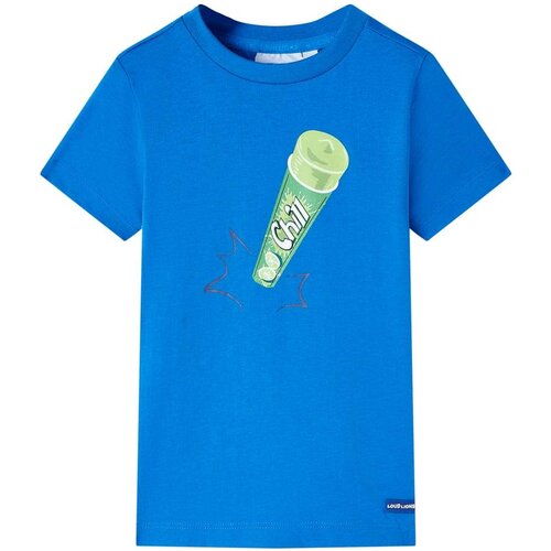  Dječja majica jarkoplava 140 Slike