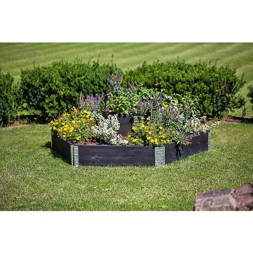 GARDOL visoka gredica (120 x 80 x 20 cm, drvo, crne boje) Slike