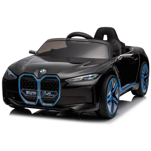BMW i4 Auto na Akumulator Crna – Sa LED svetlima, muzikom i daljinskim upravljačem Cene