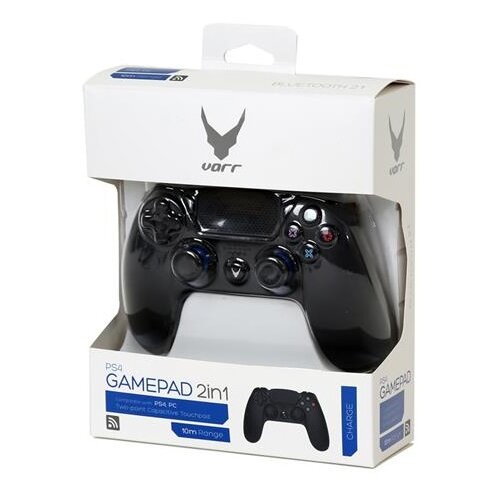 Varr OGPPS4 igraći upravljač Crno Bluetooth Podloga za igre Analogni / Digitalni PC/osobno računalo, PlayStation 4 Slike
