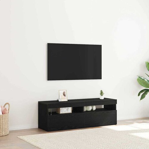  ormar 120 x 35 x 40 cm Crni hrast Konstruirano drvo Cijene