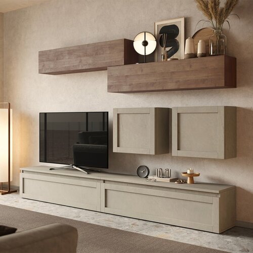 LC Mobili Modularna TV stena z omaricami, 276x190 cm INFINITY 2.0 900001-AGMR Cene