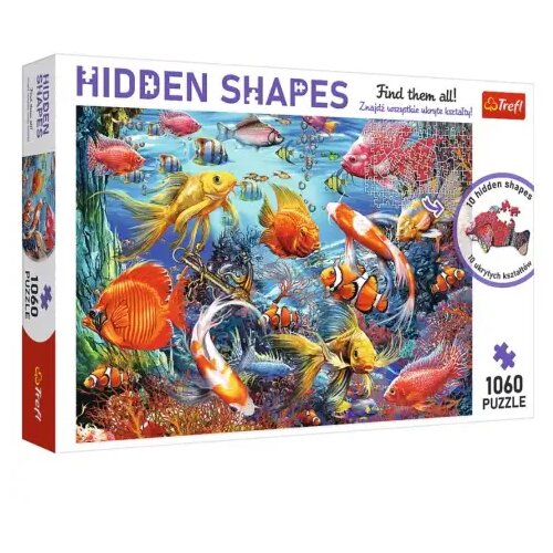 Trefl Hidden Shapes: Podvodni svet 1000-delna sestavljanka - Cene