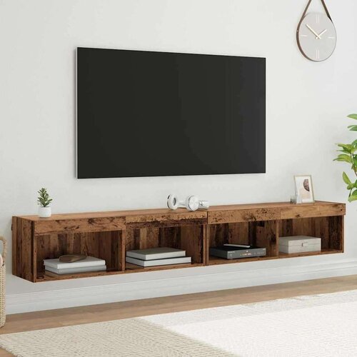 TV stene Panama 2 pcs Star les 100 x 30 x 30 cm Konstruiran les, (5000132301) Cene
