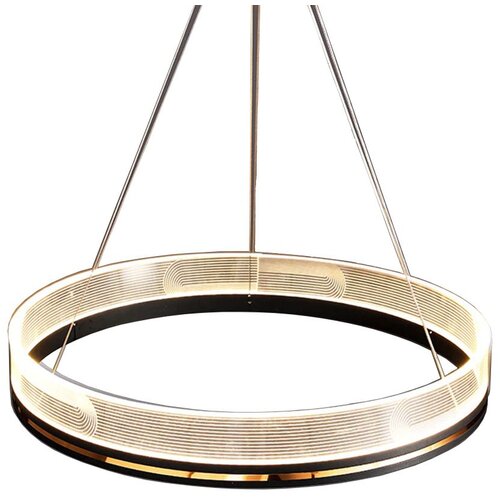 Toolight lampa viseća APP1192-CP black gold Slike