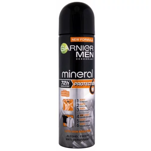 Garnier Men 6-IN-1 Protection 72h sprej antiperspirant 150 ml za moške