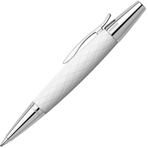 Faber-Castell Kemični svinčnik Faber-Castell E-Motion Rhombus, bel Cene