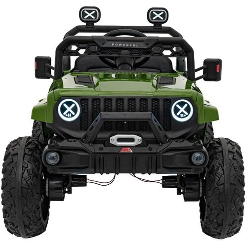  Off-road, auto na akumulator, zeleni Slike