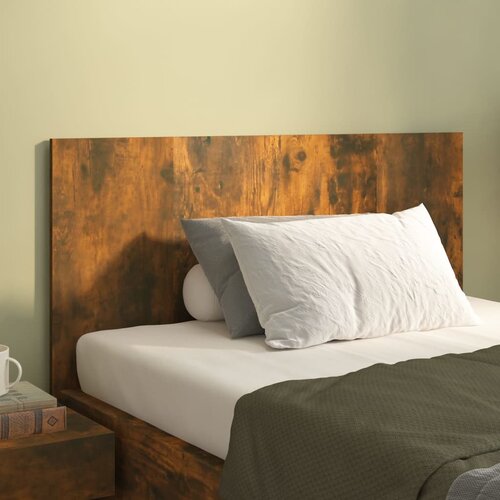 vidaXL Uzglavlje za krevet boja dimljenog hrasta 120x1,5x80 cm drveno Cijene