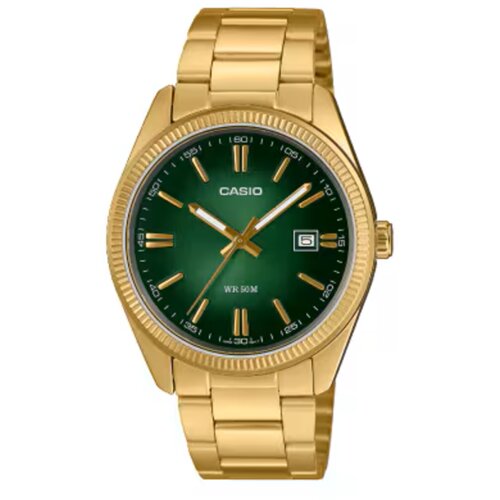 Casio Mu&amp;scaron;ki sat MTP-1302PGC-3AVEF, Zeleno-srebrne boje Slike