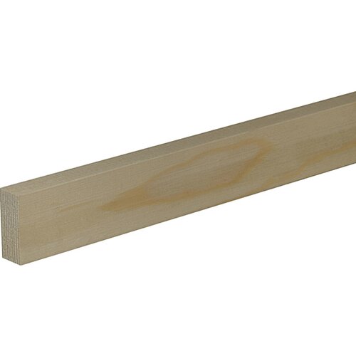 PROFILES AND MORE ravni profil (1 m x 46 mm x 19 mm, smreka-bor, neobrađeno) Slike