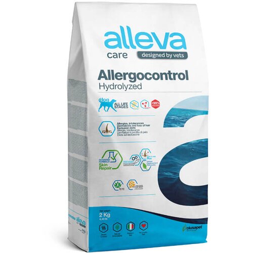 Alleva care veterinary line als allergocontrol - dijetetska hrana za pse sa hidrolizovanim proteinima za alergije i intolerancije (2kg, 5kg, 12kg) 2kg Slike