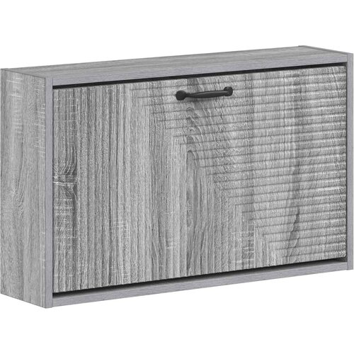  Ormar za cipele na zidu HAARLEM 71 x 17 x 43 cm Siva Sonoma Cene