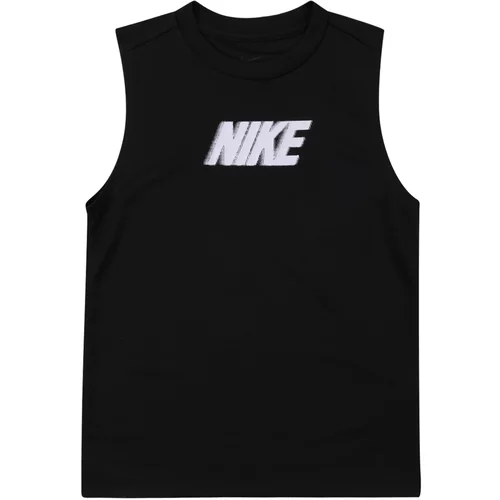 Nike Tehnička sportska majica 'MULTI +' crna / bijela