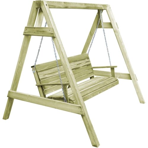  Ljuljačka od impregnirane borovine 205 x 150 x 157 cm Cijene
