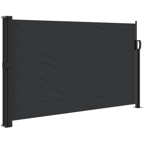 vidaXL Zložljiva stranska tenda črna 120x300 cm, (21067736) Cene