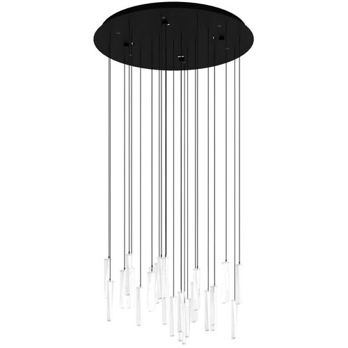 Eglo LED visilica SARDENARA 25,2 W 53 cm crna staklo 3000K 390209 Cene