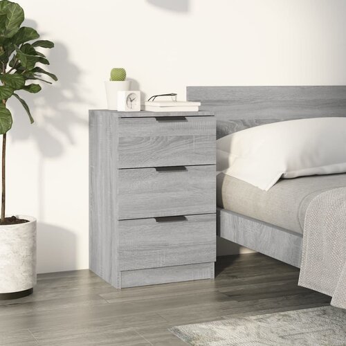 vidaXL Nočna omarica siva sonoma 40x36x65 cm Cene