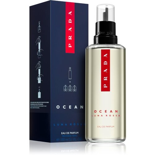 Prada Luna Rossa Ocean parfumska voda nadomestno polnilo za mo&amp;scaron;ke 150 ml Slike