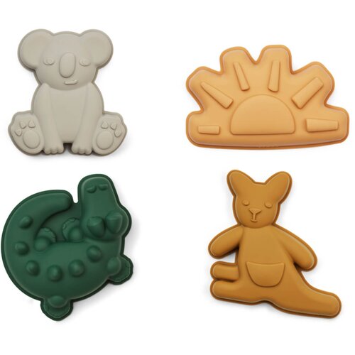 Liewood 4 dijelni set modela za pijesak gill aussie sea shell mix Cijene