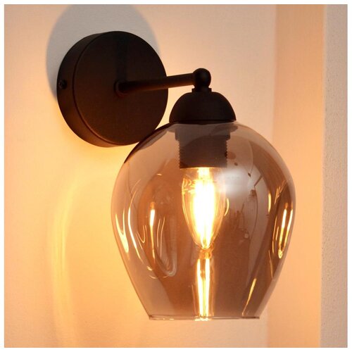  Zidna lampa LILI 1xE27/15W/230V crna/siva Cene