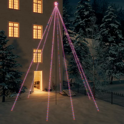  Svjetla za božićno drvce 1300 LED žarulja raznobojna 8 m