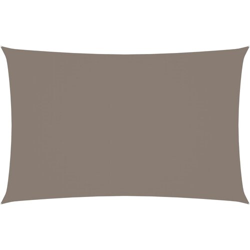 vidaXL Senčno jadro oksford blago pravokotno 2,5x5 m taupe Cene