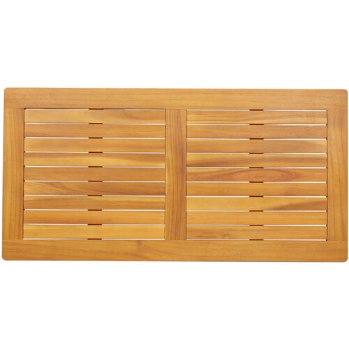 VidaXL Stonja 100x50x2,2 cm Pravokutno Čvrsto Drvo Akacija Slike