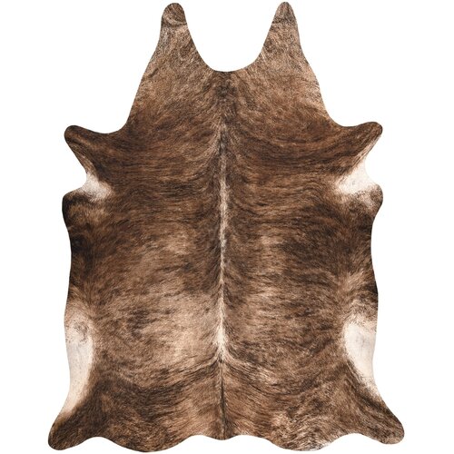 RugsX Preproge Umetna kravja koža, Krava G5068-1 Rjava koža 180x220 cm Kostanjeva Cene