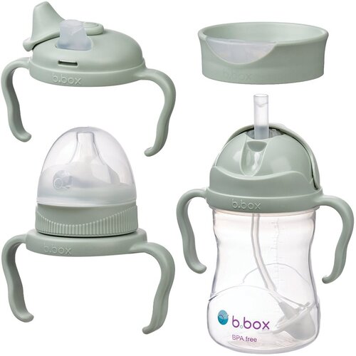 b.box Baby Bottle 4 in 1 steklenička za otroke 4 v 1 Sage 240 ml Cene