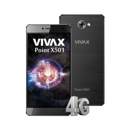 Vivax Point X501 black mobilni telefon Slike