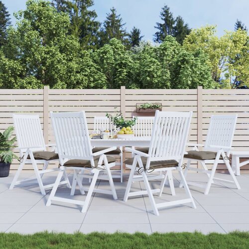vidaXL Jastuci za stolice 6 kom smeđesivi 40x40x7 cm od tkanine Oxford Cijene