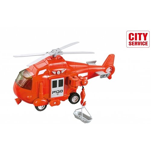 Vatrogasni Helikopter vatrogasni sa zvukom i svetlom City Service 42878 Slike
