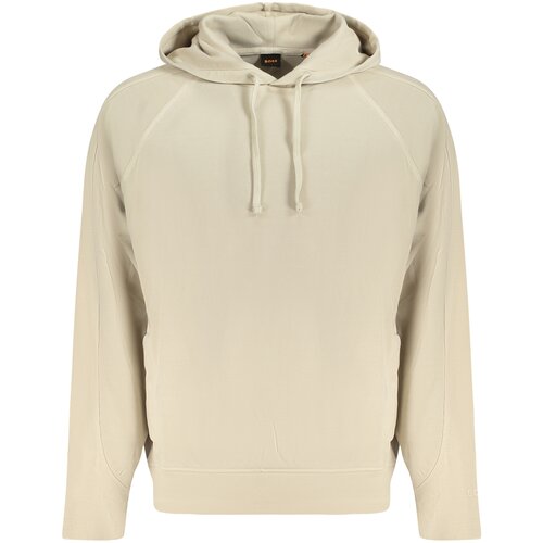 Boss HUGO SWEATSHIRT WITHOUT ZIP MEN BEIGE Slike