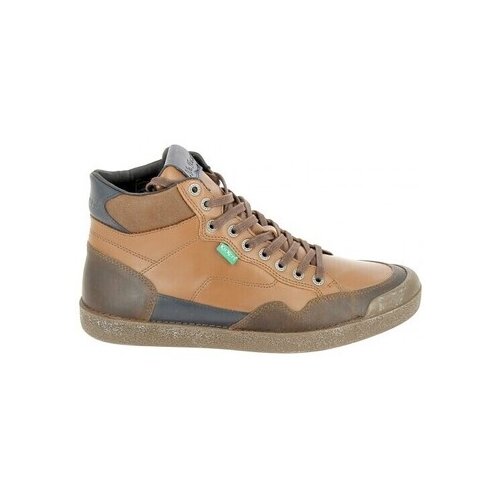 Kickers Nizki čevlji Triparty Camel Cognac Bež Slike