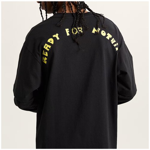 Vans Puloverji FOR NOTHING TWOFFER LS Črna Slike