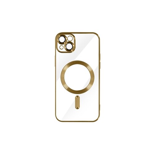  Magsafe iPhone 15, Gold Silikonska Maska Slike