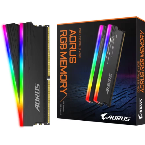 Gigabyte AORUS RGB/DDR4/komplet/16 GB: 2 x 8 GB/DIMM 288-pin