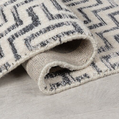 Flair Rugs Siva preproga 160x230 cm Rhett &amp;ndash; Slike