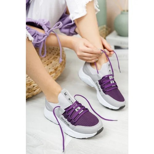 Riccon Women's Ice Purple Sneaker 0012072