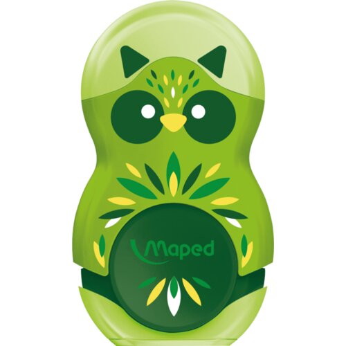  REZAČI SA GUMICOM MAPED M049113 MINI CUTE ZELENA Cene