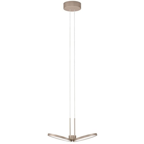 Nova Luce Aluminijasta LED zatemnitvena viseča svetilka v mat zlati barvi &oslash; 32,5 cm Vea &ndash; Cene
